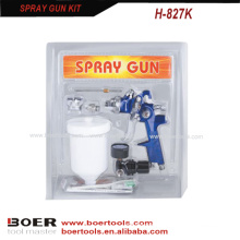 H827 HVLP Spray Gun Kit with air regulator